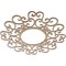 Ekena Millwork Reims Wood Fretwork Pierced Ceiling Medallion, Red Oak, 28"OD x 10 3/4"ID x 3/8"T CMWP28X28X0375RERO - alternate 2